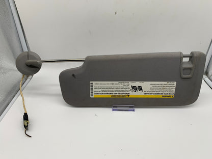 2016-2023 Chevrolet Malibu Passenger Sun Visor Gray Illuminated OEM B01B13036