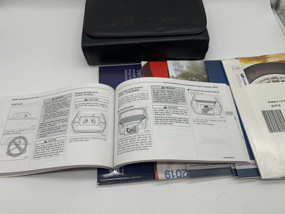 2019 Subaru Impreza Owners Manual Set with Case OEM D01B41075