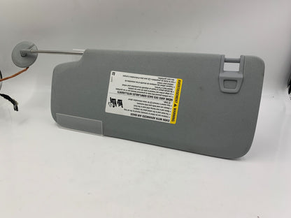 2019-2022 Chevrolet Blazer Passenger Sun Visor Gray Illuminated OEM D01B09027