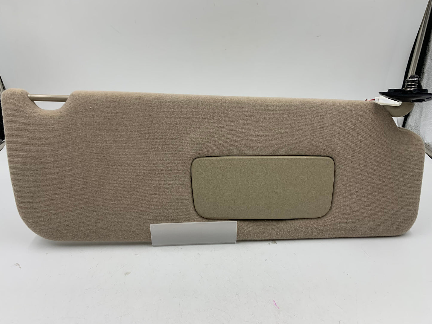 2011-2014 Toyota Sienna Passenger Sun Visor Tan Illuminated OEM C03B70006