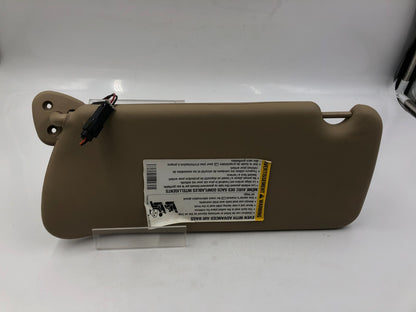 2004-2009 Cadillac SRX Passenger Sun Visor Beige Illuminated OEM A02B14092