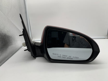 2017-2018 Hyundai Elantra Sedan Passenger View Power Door Mirror BSA Red OEM