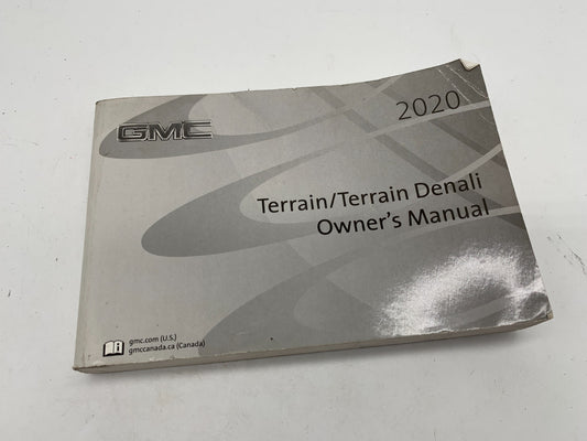 2020 GMC Terrain Terrain Denali Owners Manual OEM D01B60017