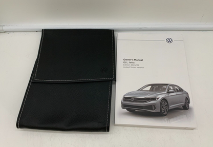 2024 Volkswagen Jetta GLI Owners Manual Set with Case OEM D01B60013