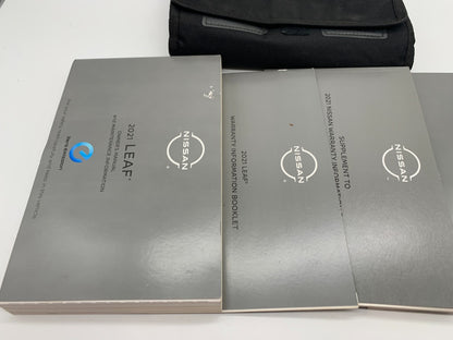 2021 Nissan Leaf Owners Manual Set with Case OEM D01B12059