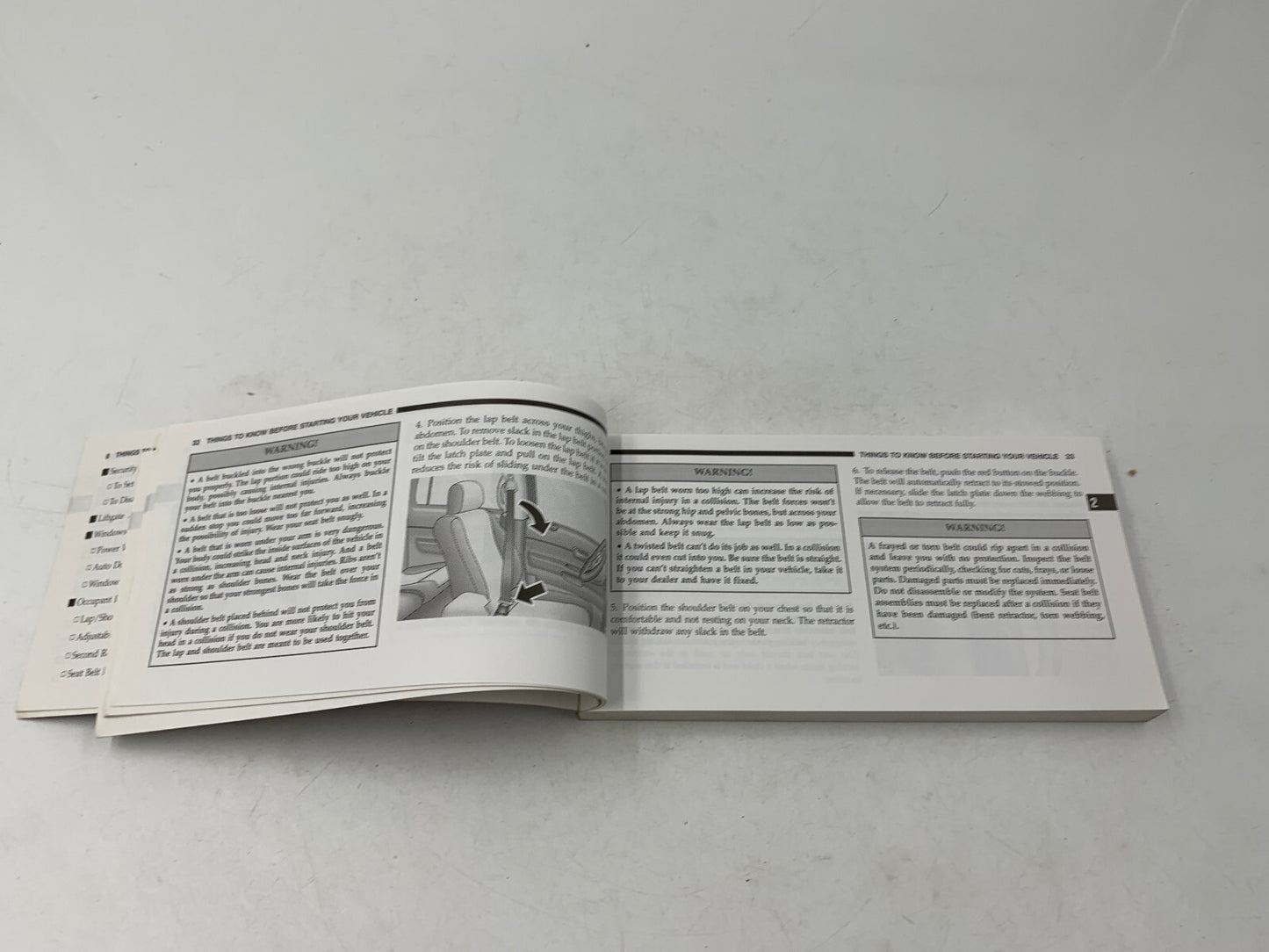 2005 Dodge Durango Owners Manual OEM C03B36009