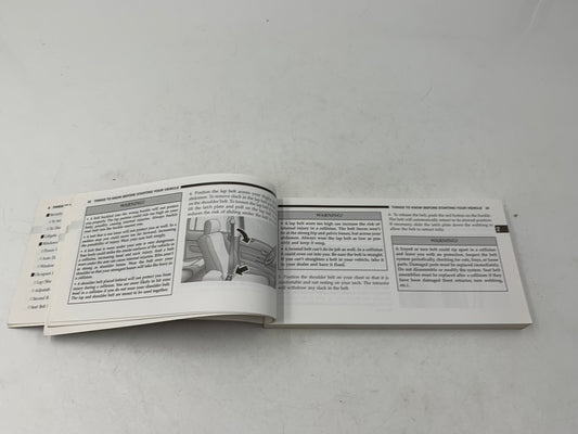 2005 Dodge Durango Owners Manual OEM C03B36009