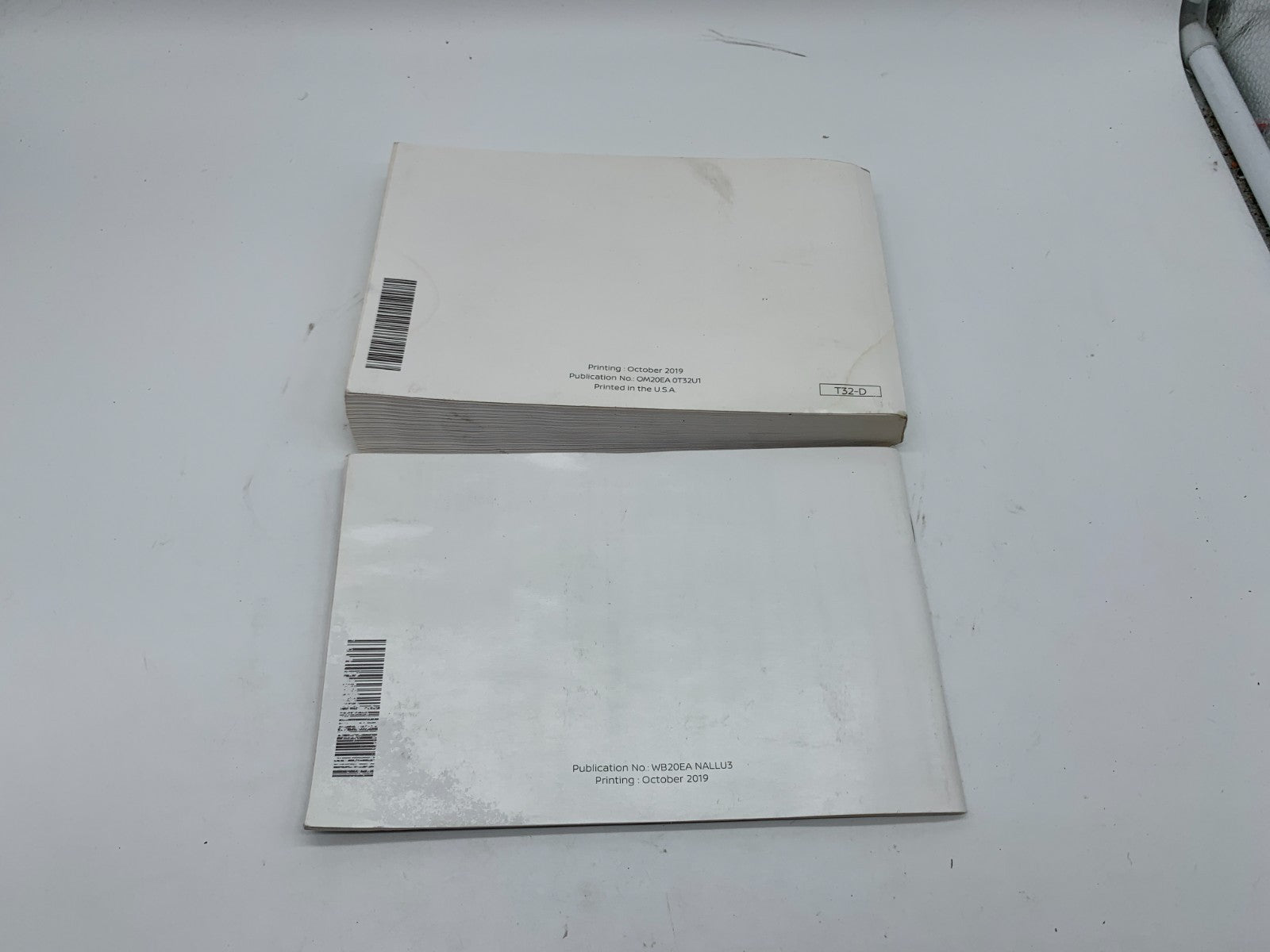 2020 Nissan Rogue Owners Manual Set OEM D03B38002