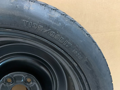 2005-2010 Honda Odyssey 17" Spare Tire Wheel Compact Donut T135/80D17