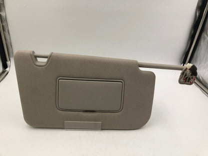 2014-2017 Nissan Rogue Passenger Sun Visor Gray Illuminated OEM D01B40010