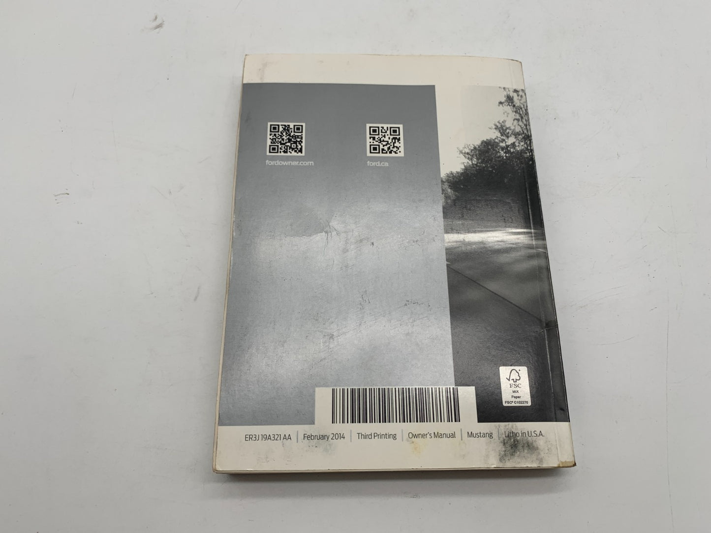 2014 Ford Mustang Owners Manual Set with Case OEM B04B48002