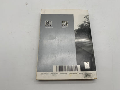 2014 Ford Mustang Owners Manual Set with Case OEM B04B48002