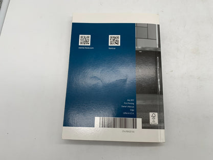2018 Ford Edge Owners Manual Set with Case OEM
