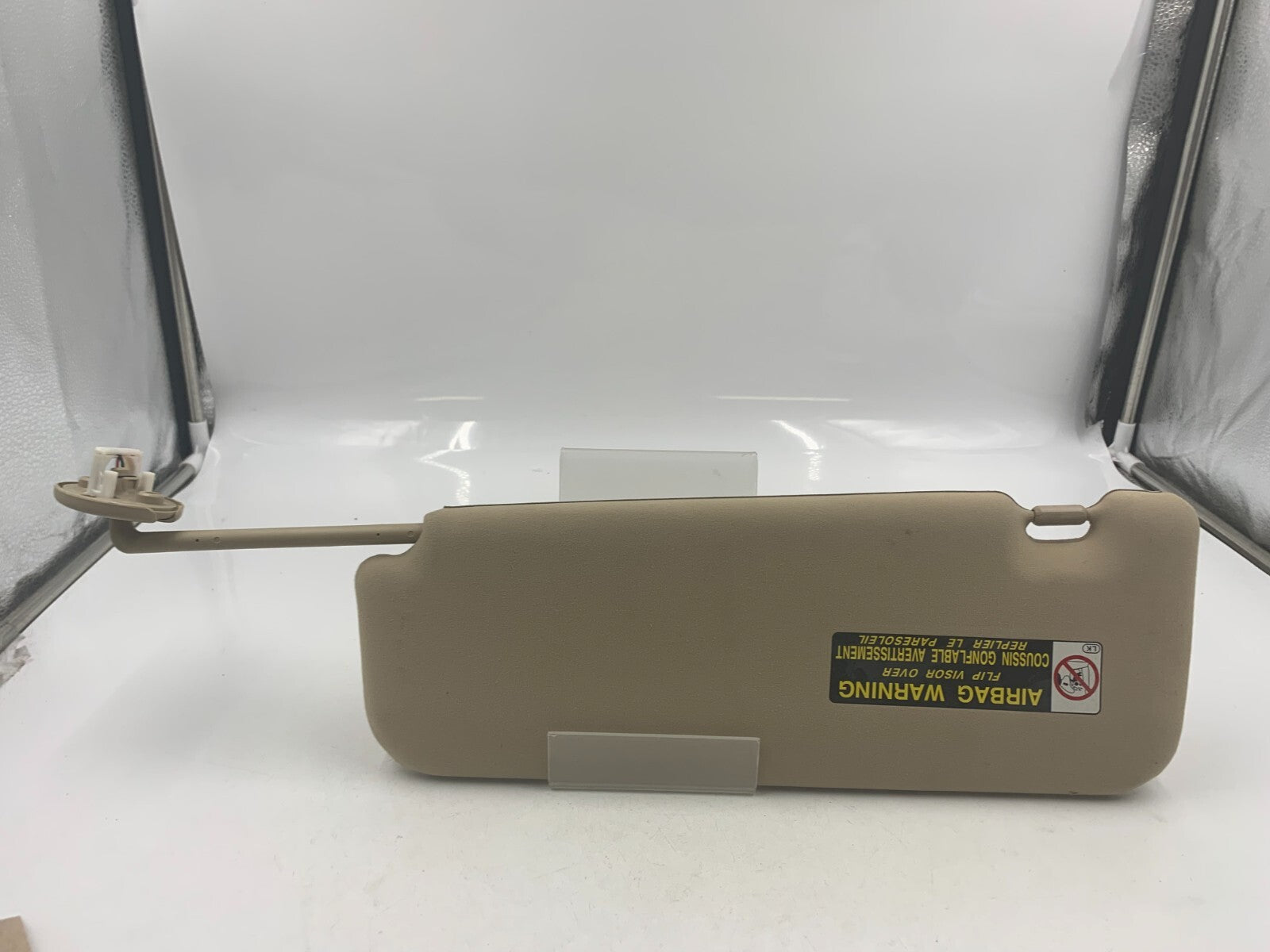 2007-2009 Lexus ES350 Passenger Sun Visor Tan OEM D02B33081