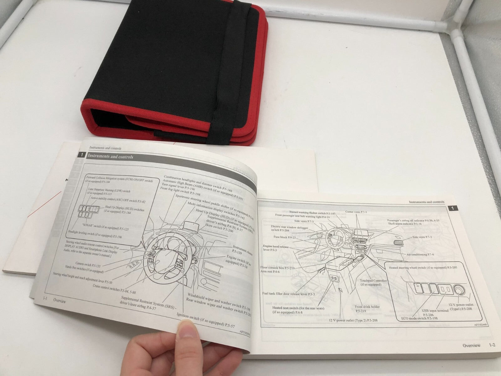 2018 Mitsubishi Eclipse Cross Owners Manual Set with Case OEM R01B34012