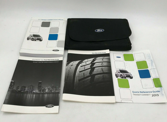 2013 Ford Transit 1500 Owners Manual Set with Case OEM A01B47003