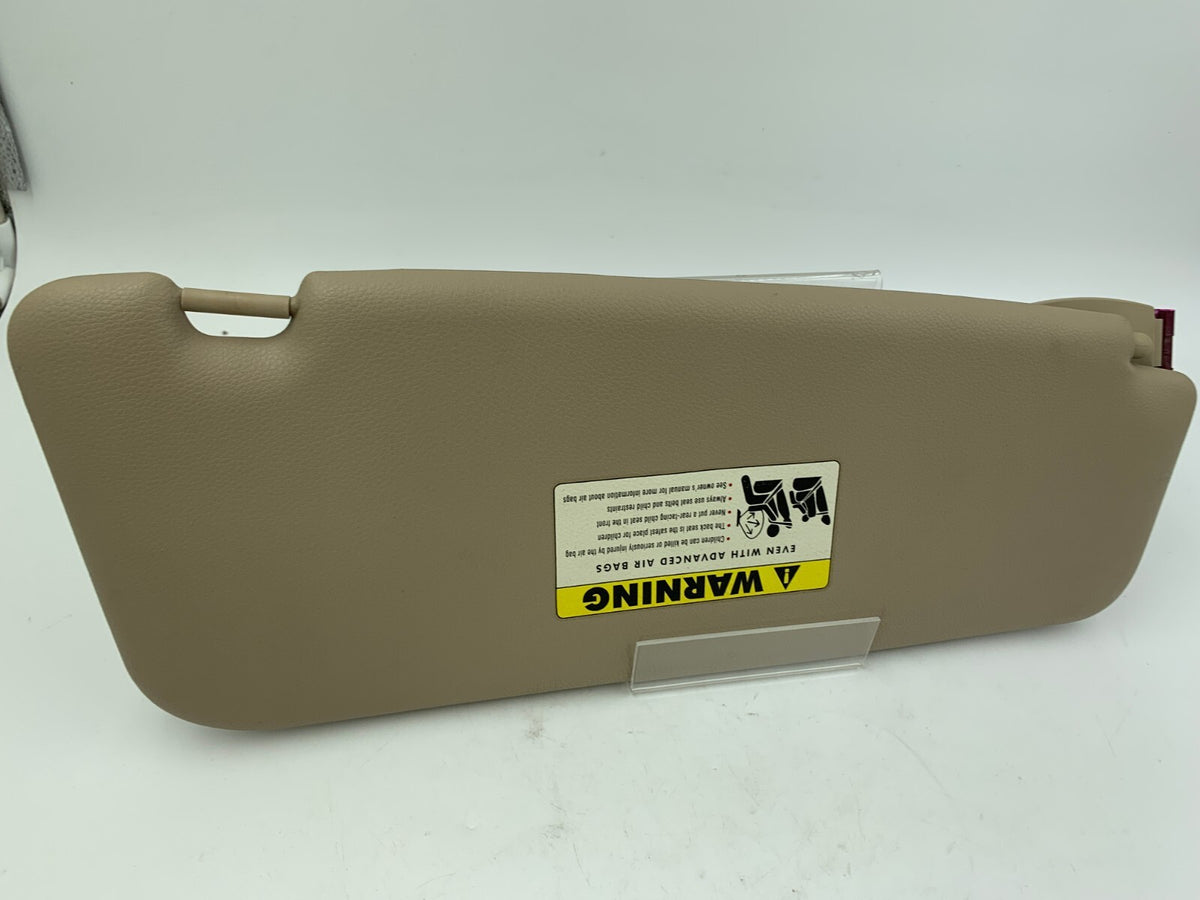 2008-2010 BMW 528i Driver Sun Visor Sunvisor Gray Illuminated OEM D01B70003