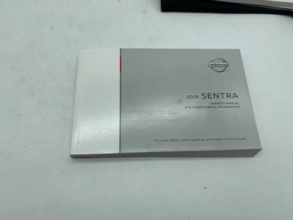 2019 Nissan Sentra Owners Manual Set with Case OEM D03B21004