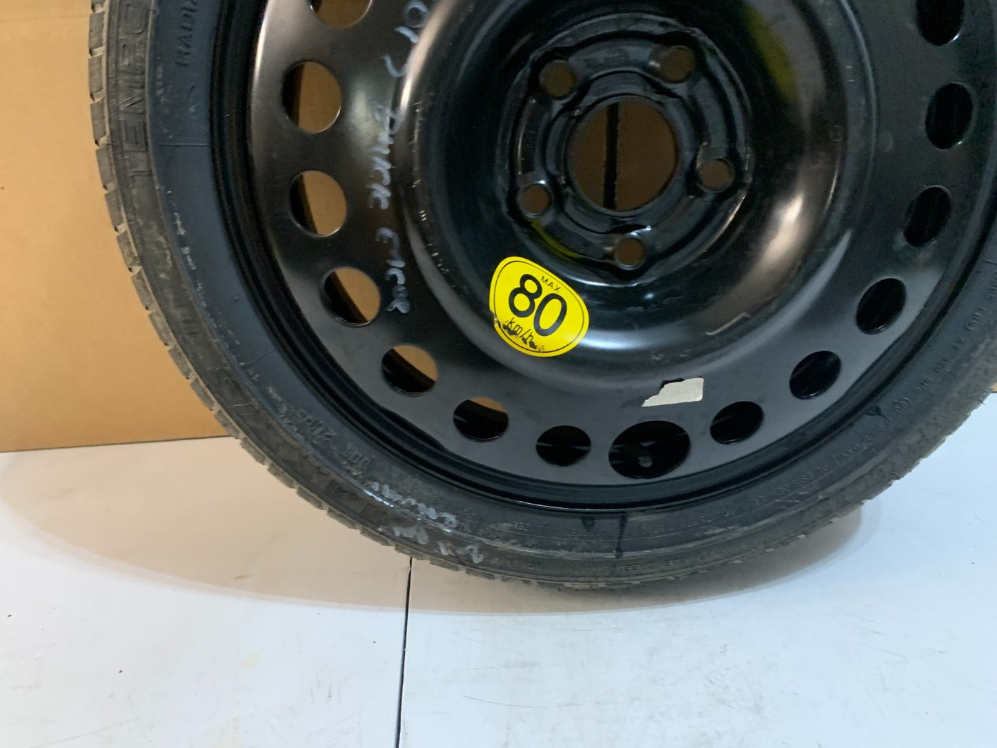 2013-2022 Buick Encore 16" Spare Tire Wheel Compact Donut Emergency T125/70R16