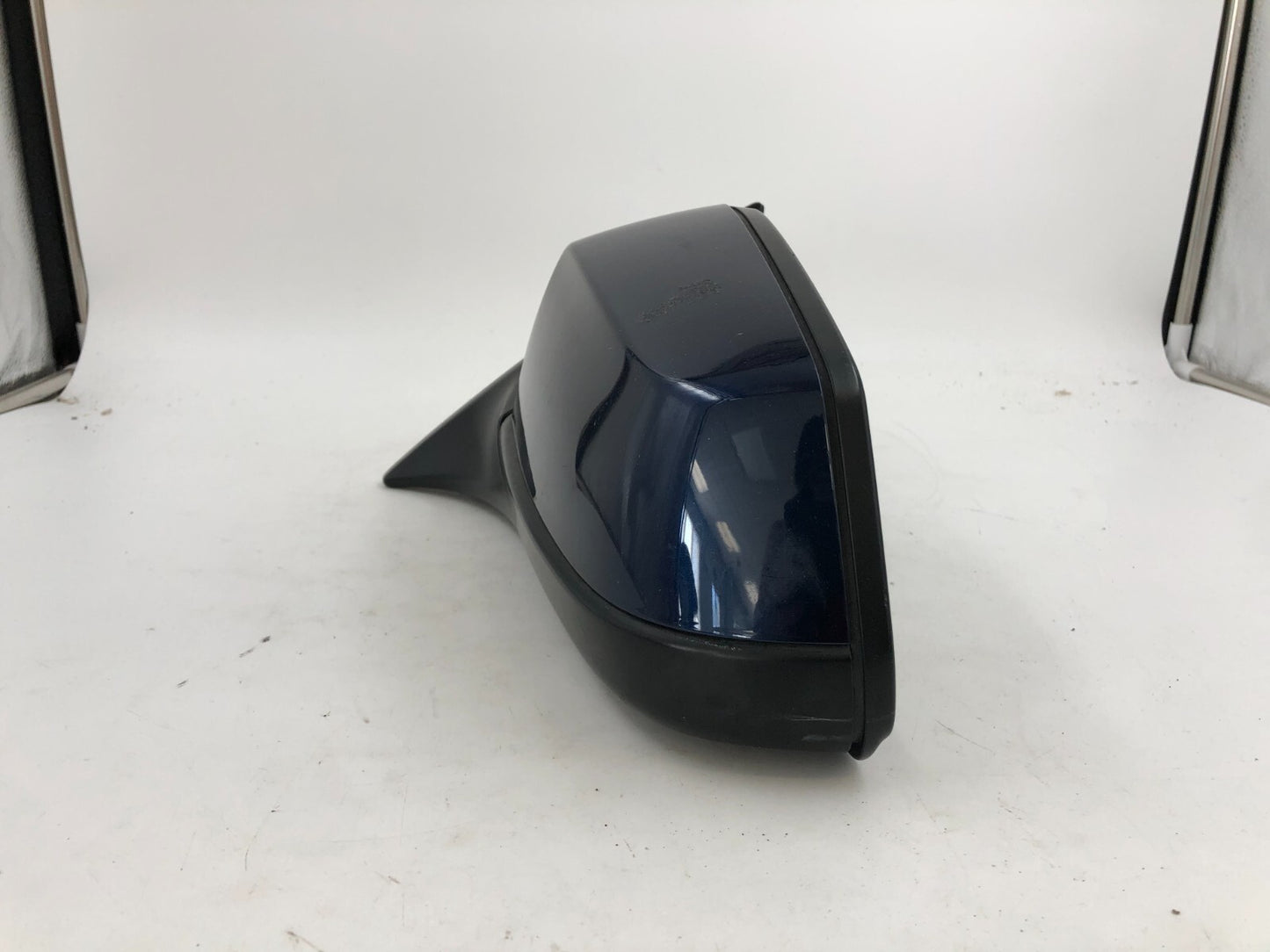 2009-2012 BMW 750i Driver Side View Power Door Mirror Blue OEM C04B08004