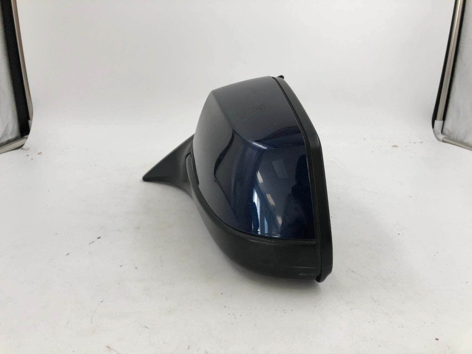 2009-2012 BMW 750i Driver Side View Power Door Mirror Blue OEM C04B08004