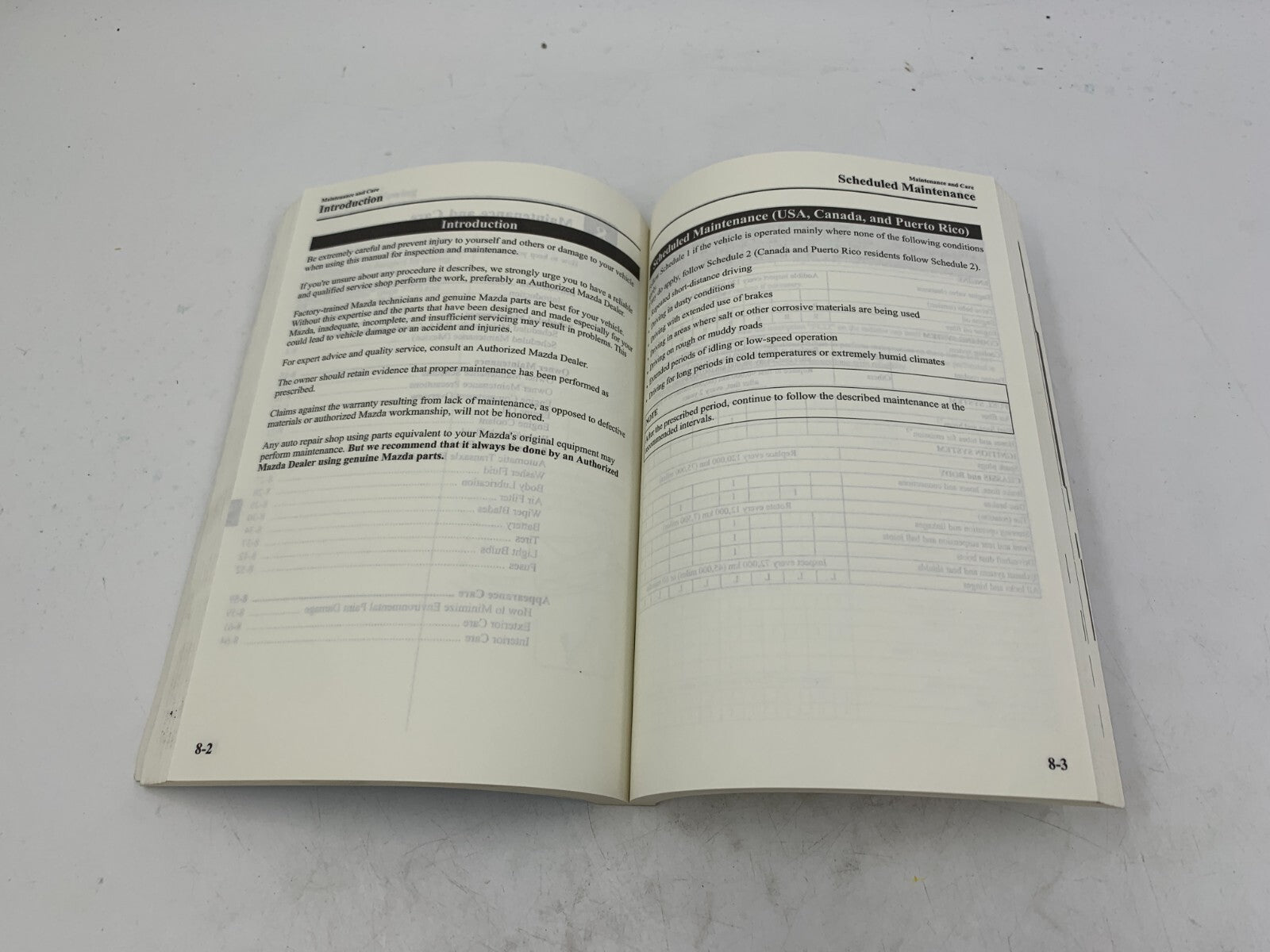 2006 Mazda 3 Owners Manual Set OEM E01B12003