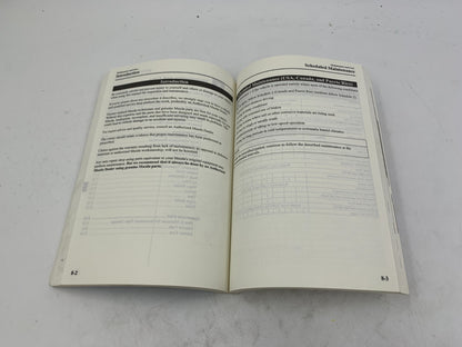 2006 Mazda 3 Owners Manual Set OEM E01B12003