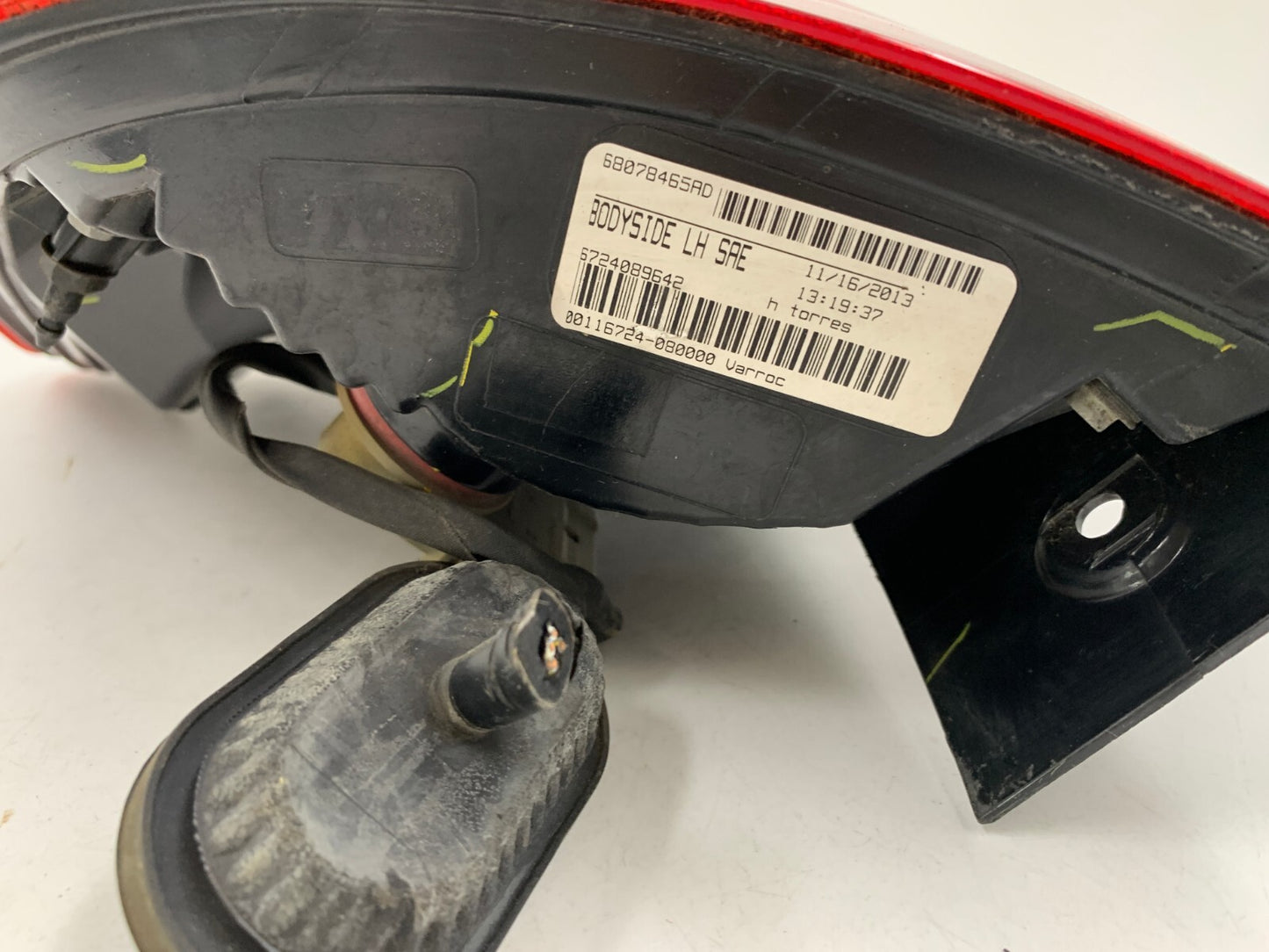 2012-2020 Dodge Journey Driver Side Tail Light Tailight OEM D03B45048