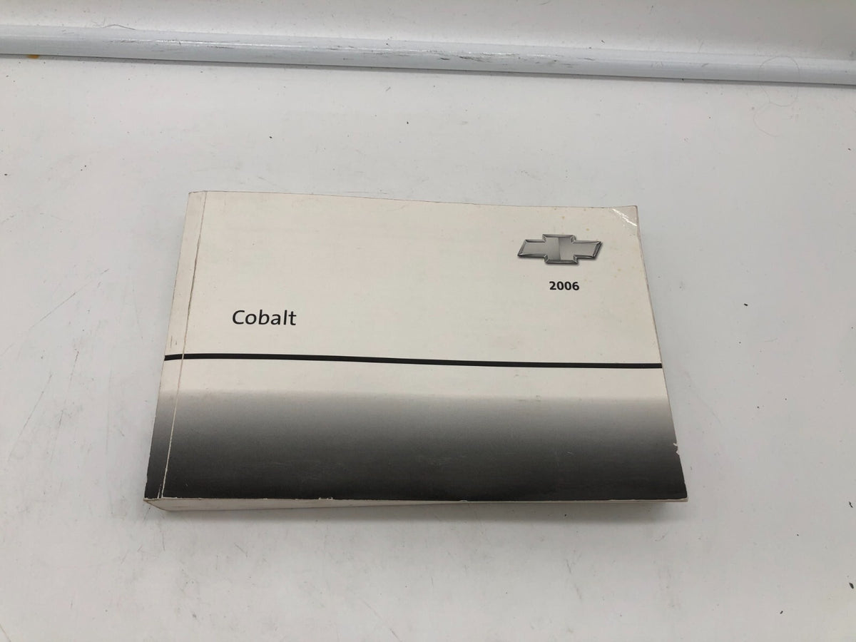 2006 Chevrolet Cruze Owners Manual OEM C02B40002