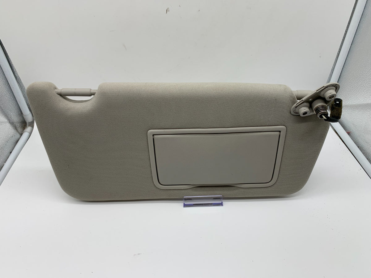 2010-2014 Subaru Legacy Passenger Sun Visor Gray Illuminated OEM A03B35004