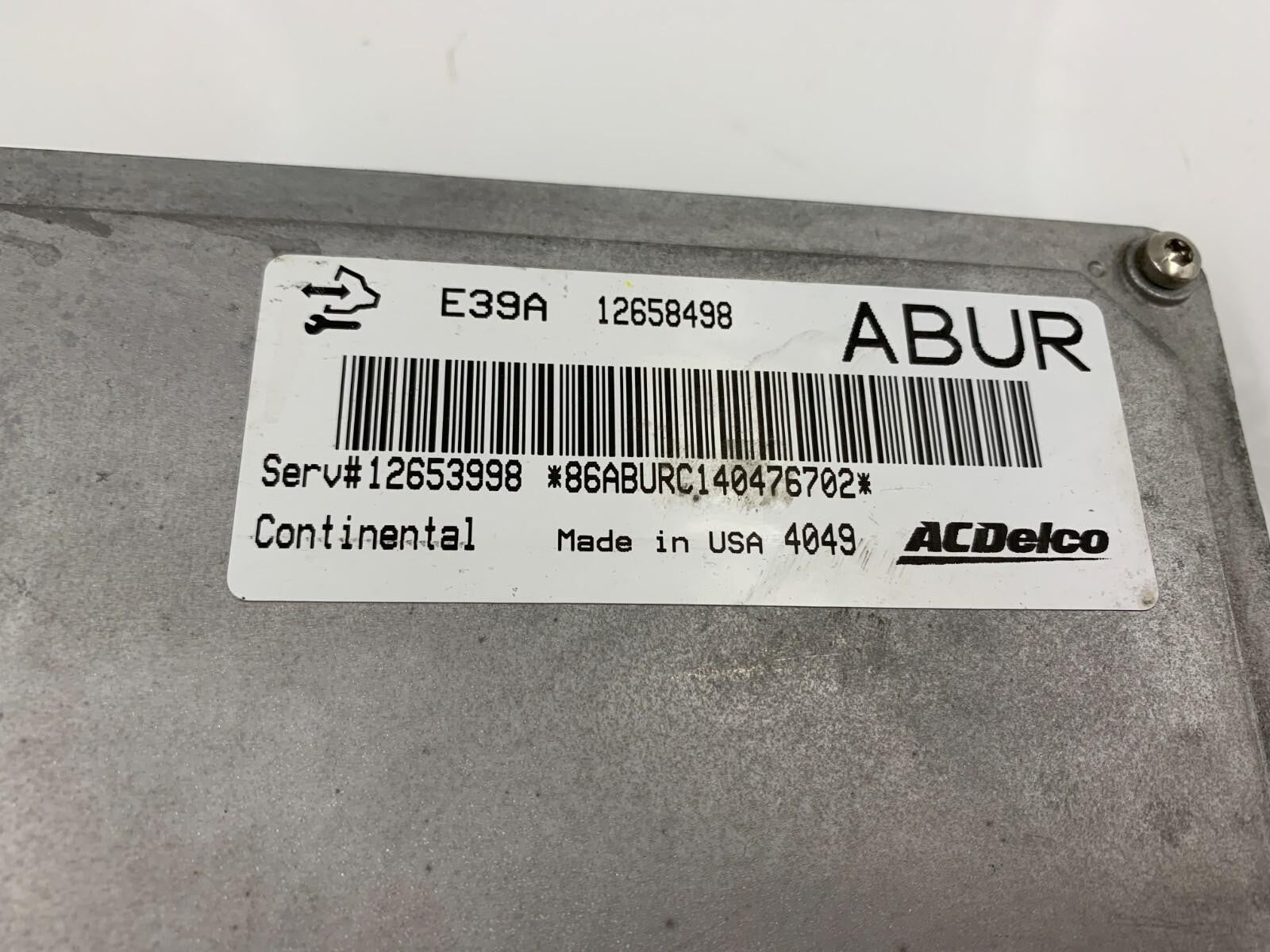 2013-2016 Buick Regal Engine Control Module ECU ECM OEM C04B37081