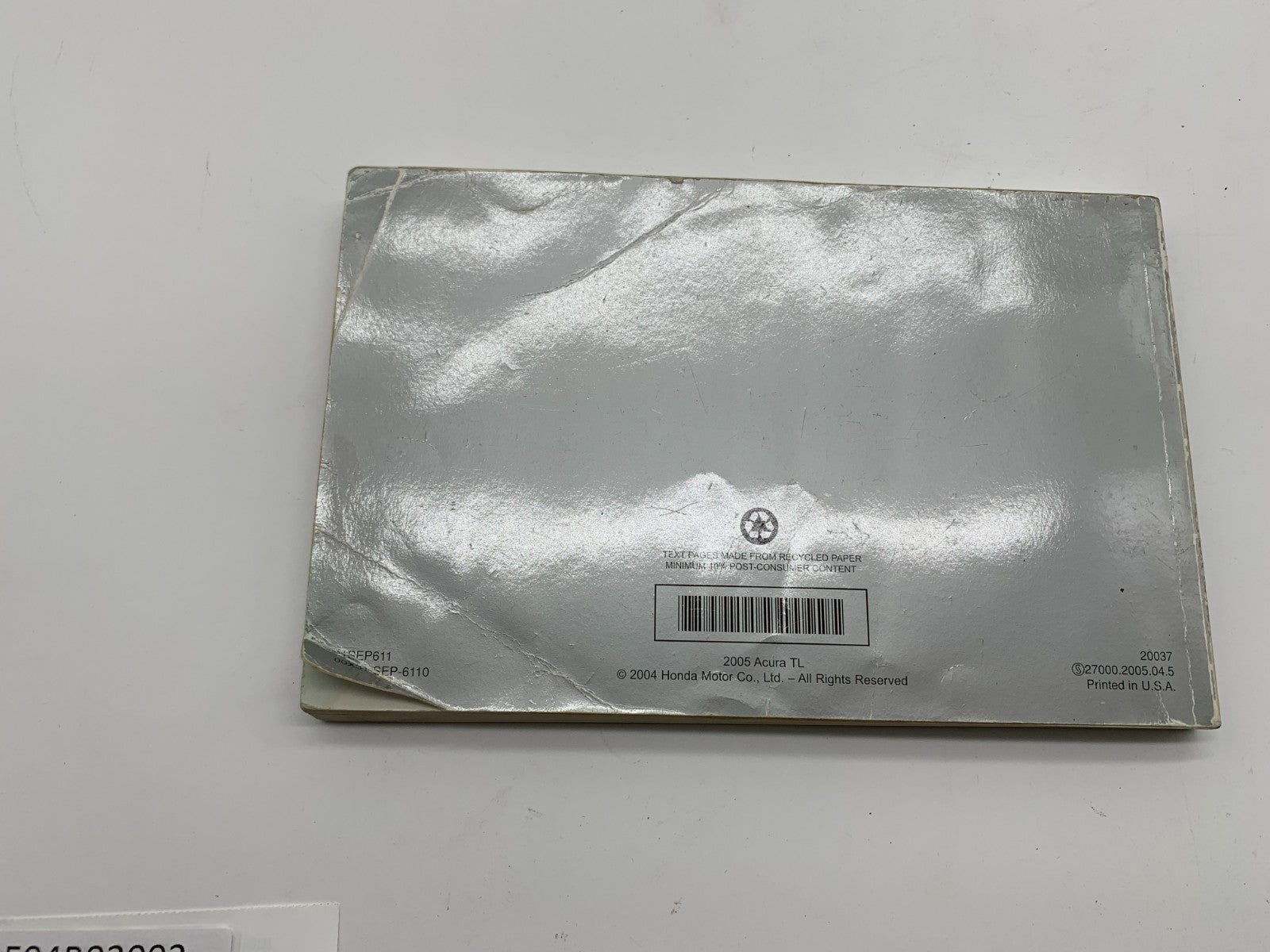 2005 Acura TL Owners Manual Set with Case OEM E04B02002