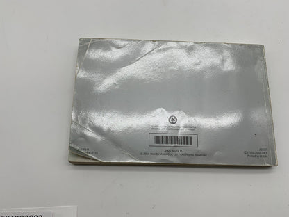 2005 Acura TL Owners Manual Set with Case OEM E04B02002