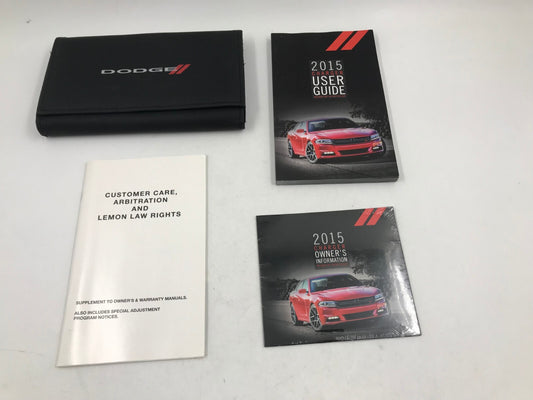 2015 Dodge Charger Owners Manual Set with Case OEM D01B68006