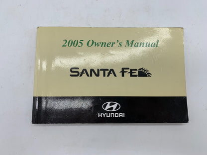 2005 Hyundai Santa Fe Owners Manual OEM E04B10052