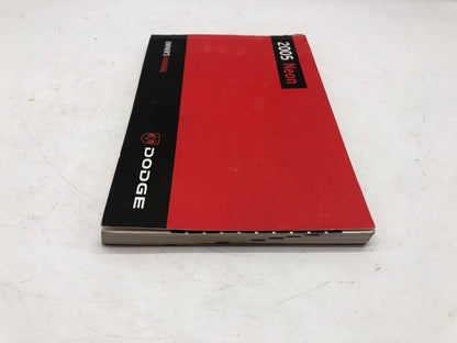2005 Dodge Neon Owners Manual OEM A01B06010