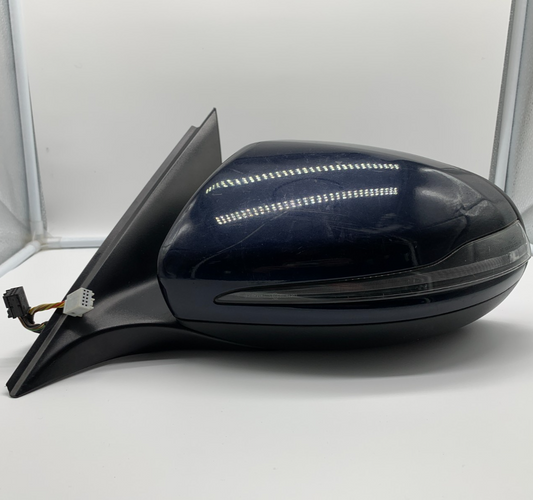 2015-2016 Mercedes-Benz C300 Driver Side View Power Door Mirror Blue B01B48043