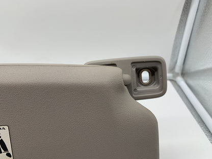 2008-2011 Volvo S40 Driver Sun Visor Gray OEM A04B01006