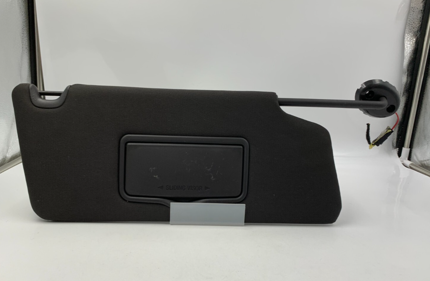 2011-2015 Ford Explorer Passenger Sun Visor Illuminated Black OEM C04B41012