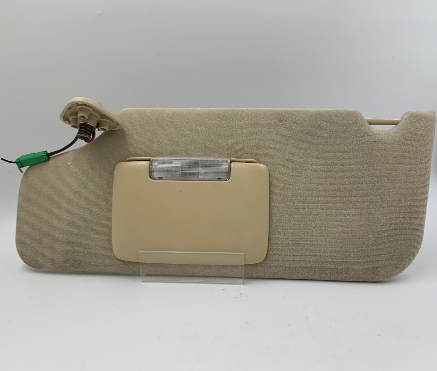 2008-2009 Ford Taurus Driver Sun Visor Illuminated Beige OEM D02B52018