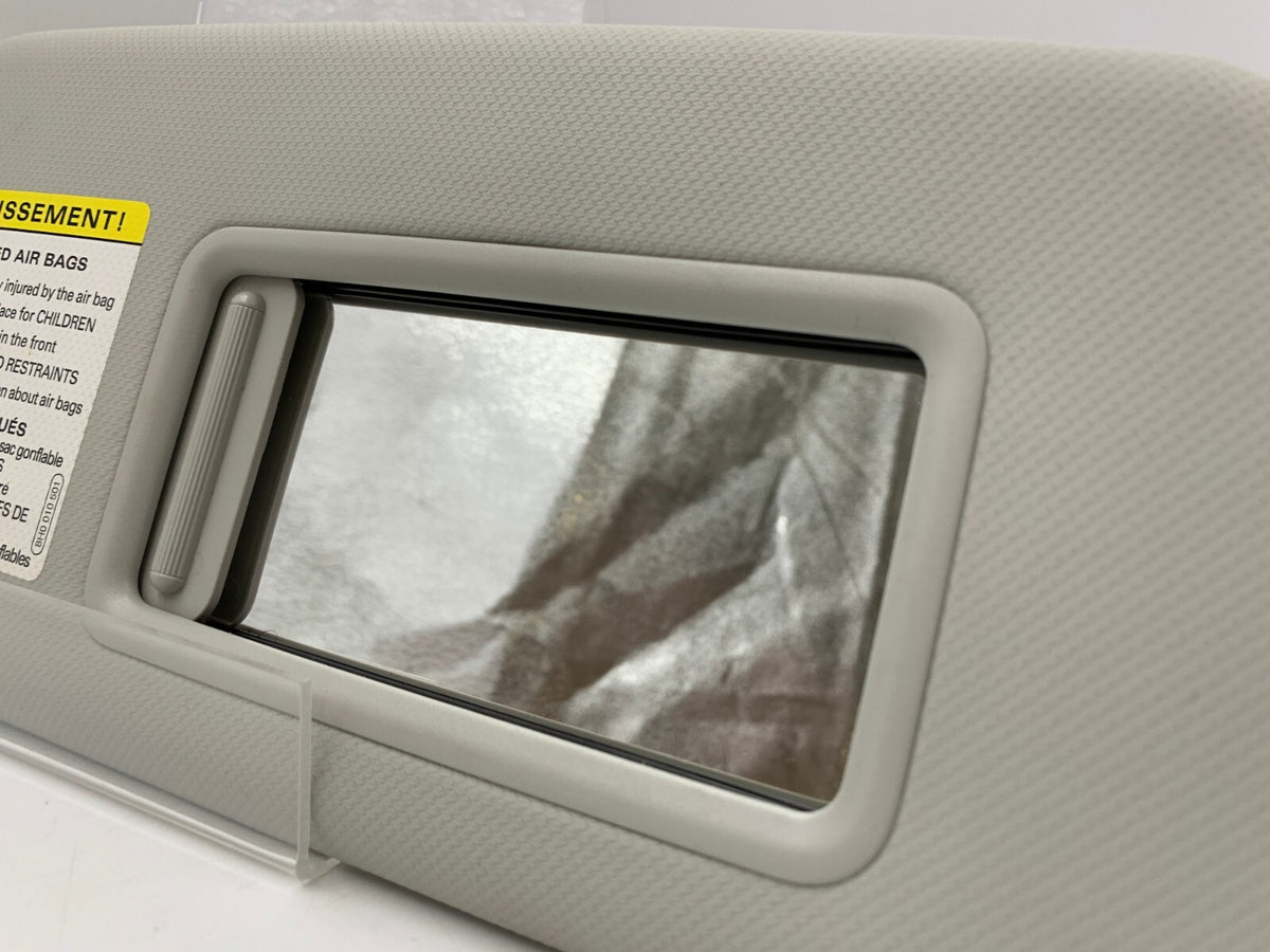 2009-2012 Audi A4 Passenger Sun Visor Gray Illumination OEM B04B53038