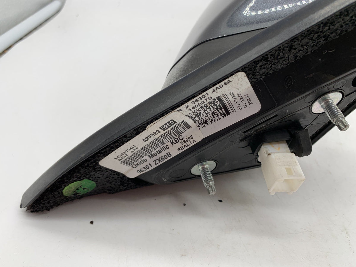 2007-2012 Nissan Altima Sedan Passenger Side View Door Mirror Black B01B12009