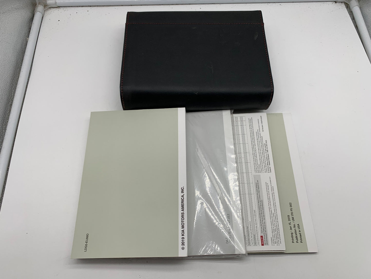 2020 Kia Optima Owners Manual Set with Case OEM R01B29033