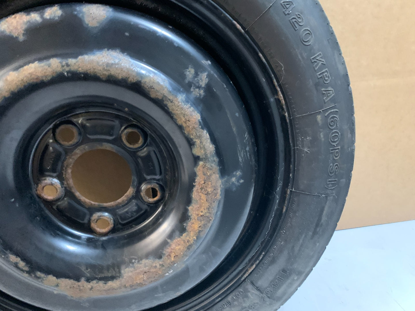 2012-2020 Dodge Grand Caravan 17" Spare Tire Wheel Donut Compact T145/80R17 OEM