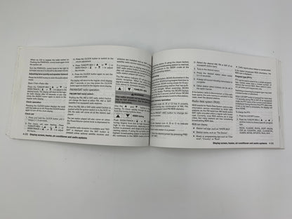 2005 Nissan Altima Owners Manual Set with Case OEM B04B33040