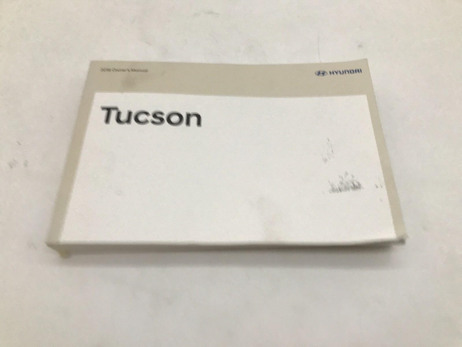 2018 Hyundai Tucson Owners Manual Set OEM C04B22034