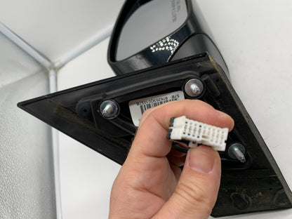 2011-2014 Hyundai Sonata Passenger Side Power Door Mirror Black OEM D01B65014