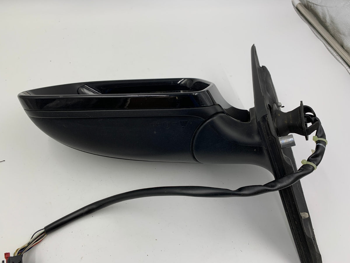2009 Audi A4 Driver Side View Power Door Mirror Black OEM D02B47016