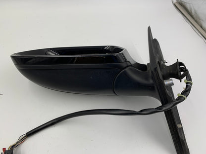 2009 Audi A4 Driver Side View Power Door Mirror Black OEM D02B47016