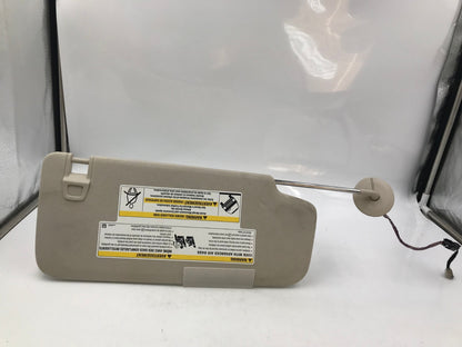 2021-2022 Buick Envision Driver Sun Visor Gray Illuminated OEM B02B50020